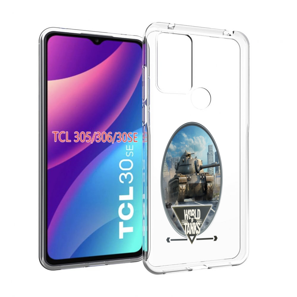 

Чехол MyPads игра с танками для TCL 30SE/305/306/30E, Tocco