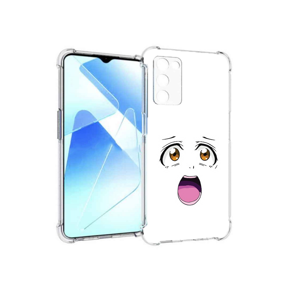 

Чехол MyPads Tocco для Infinix Zero X Pro аниме лицо, Прозрачный, Tocco