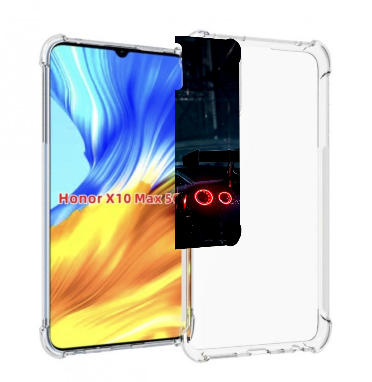 

Чехол MyPads Nissan Skyline для Honor X10 Max, Прозрачный, Tocco