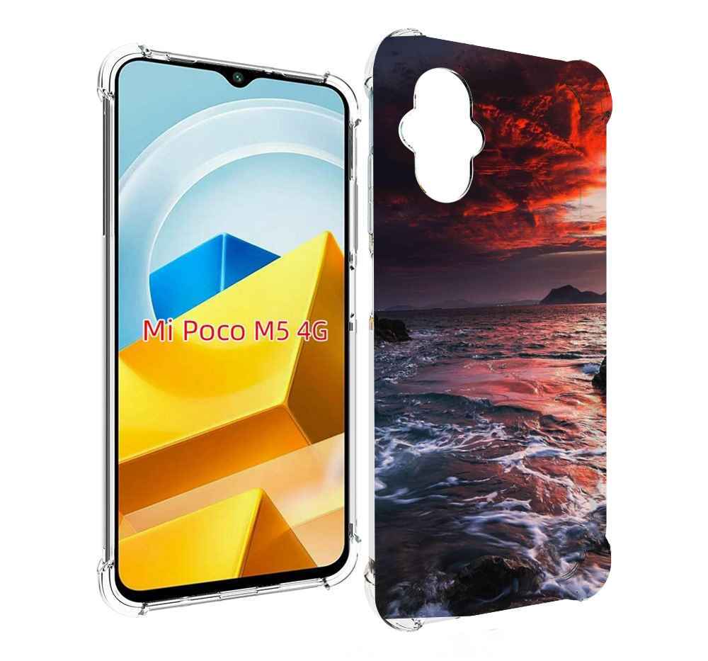 

Чехол MyPads Tocco для Xiaomi M5 красивый залив, Прозрачный, Tocco