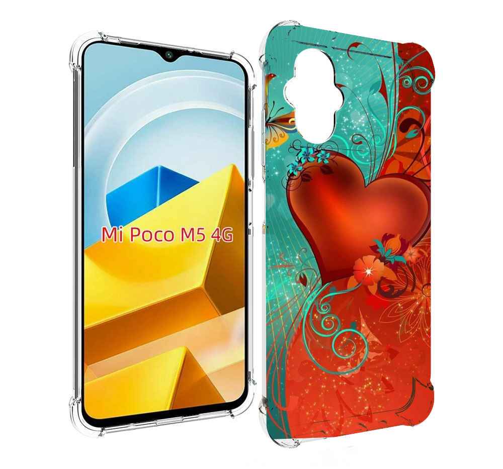 

Чехол MyPads Tocco для Xiaomi M5 красивые-яркие-сердечки, Прозрачный, Tocco