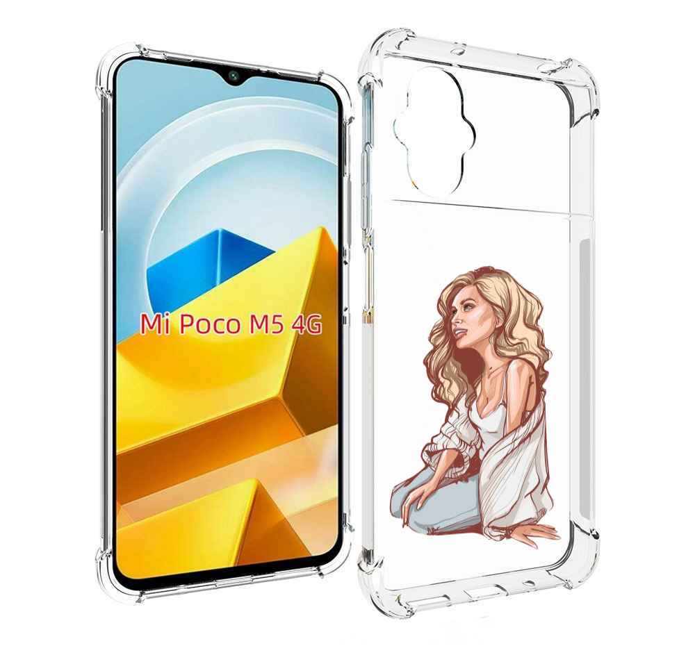 

Чехол MyPads Tocco для Xiaomi M5 красивая-девушка-в-белом женский, Прозрачный, Tocco