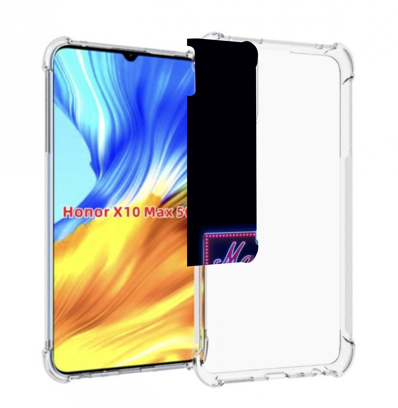 

Чехол MyPads Magic City ЛСП для Honor X10 Max, Прозрачный, Tocco