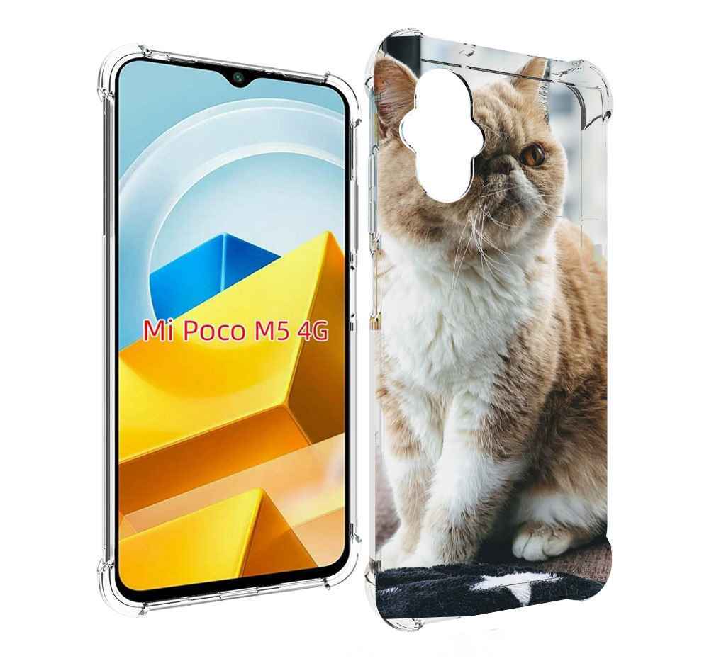 Чехол MyPads Tocco для Xiaomi M5 кошка экзот