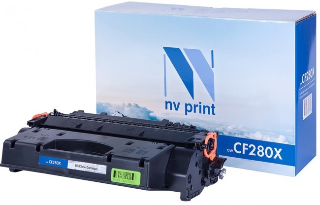 Картридж для лазерного принтера NV Print HP CF280X (NV-CF280X) черный, совместимый