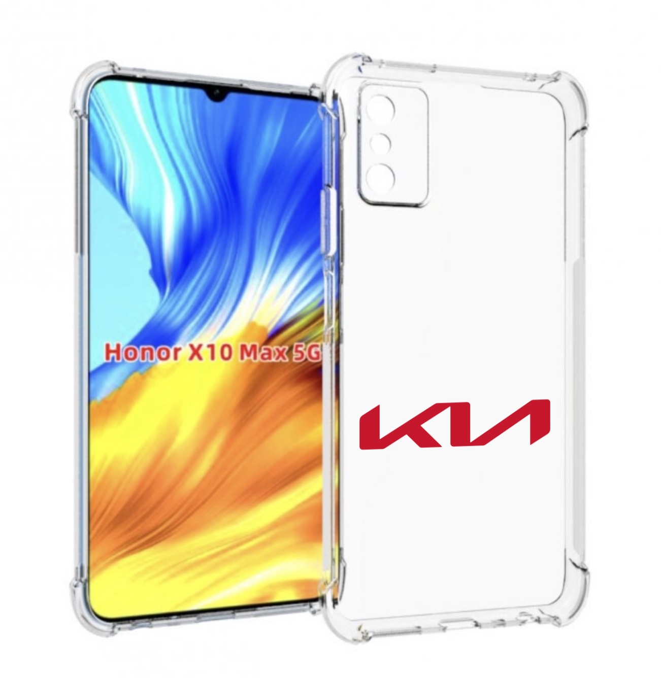

Чехол Mypads Kia 3 Для Honor X10 Max, Прозрачный, Tocco
