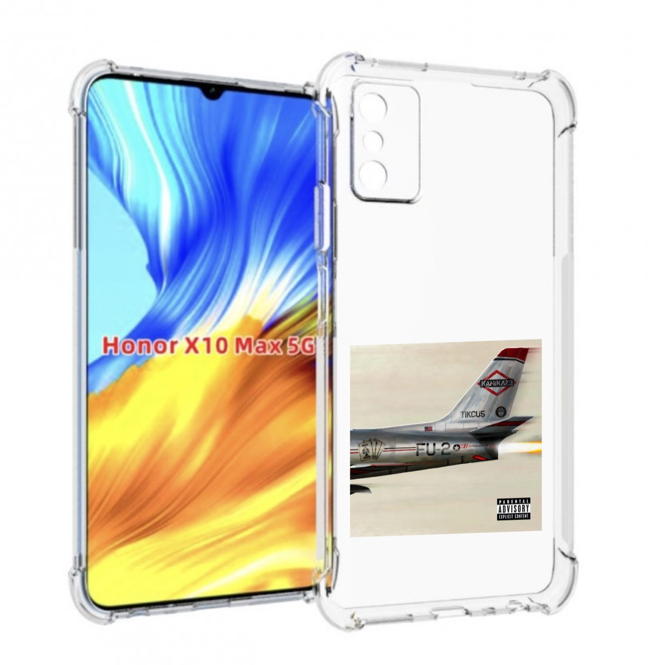 Чехол MyPads KAMIKAZE Eminem для Honor X10 Max