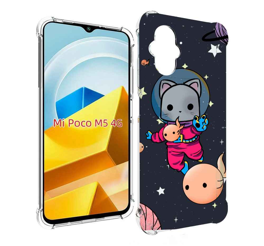 

Чехол MyPads Tocco для Xiaomi M5 котик-с-рыбкой-в-космосе, Прозрачный, Tocco