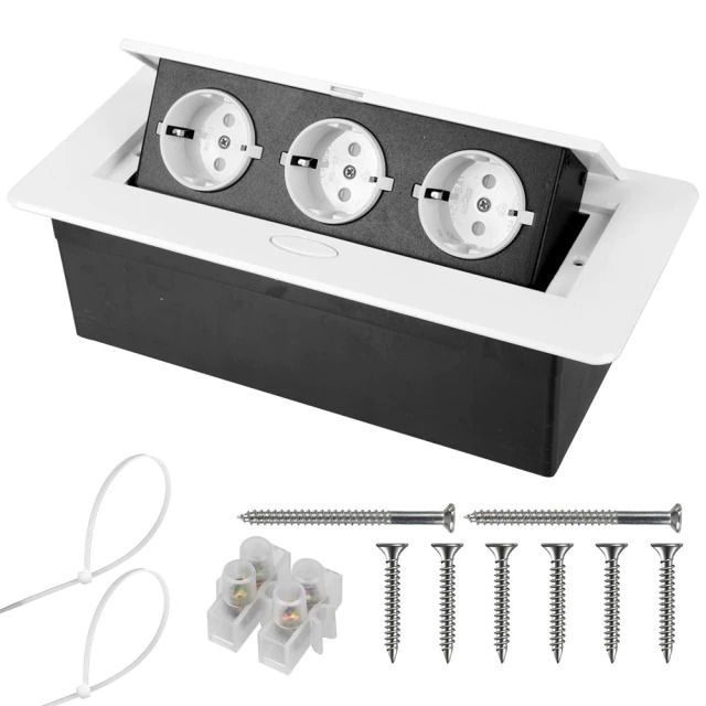 

Выдвижная розетка GTV G15678268-WHITE-3
