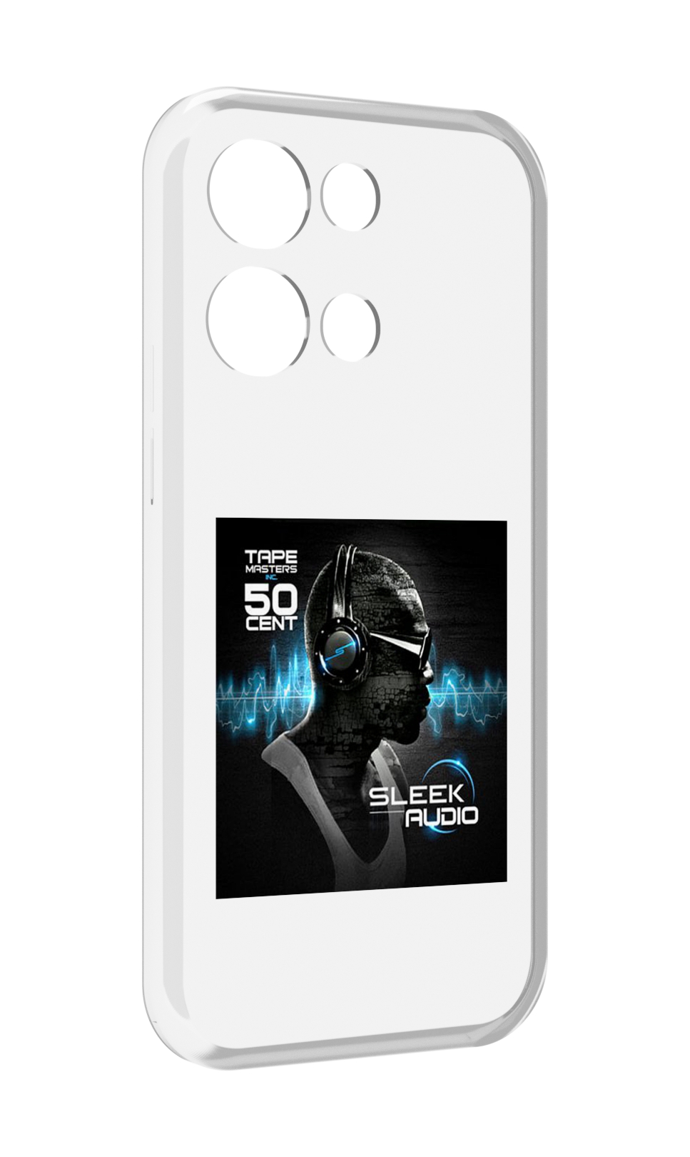 

Чехол MyPads 50 Cent - Sleek Audio для OPPO Reno8 Pro, Прозрачный, Tocco