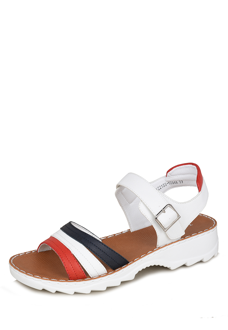 фото Сандалии женские t.taccardi myz21ss-1094a белые 39 ru