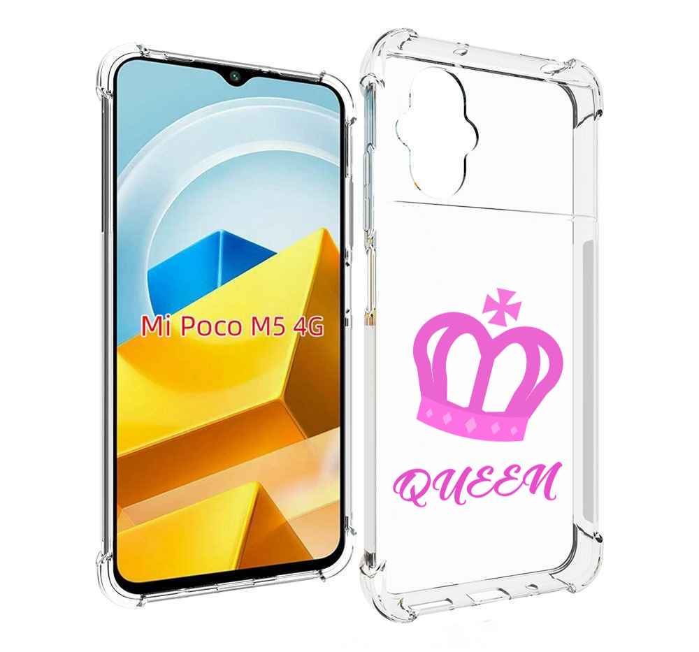 

Чехол MyPads Tocco для Xiaomi M5 корона-королевы-розовый, Прозрачный, Tocco