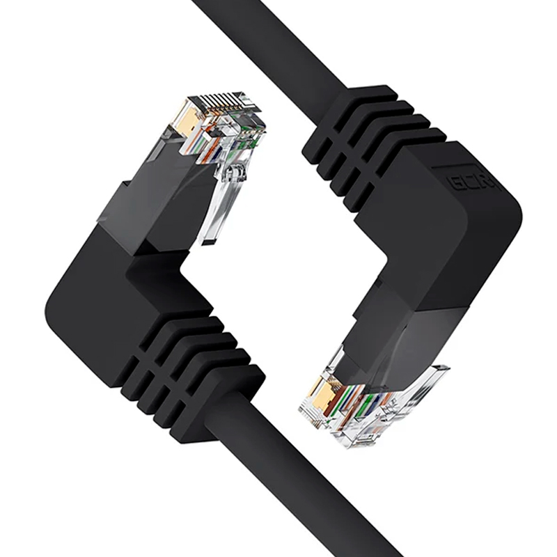 

Кабель NoBrand RJ45 - RJ45 вилка-вилка 2м черный