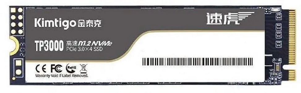 

SSD накопитель Kimtigo TP-3000 M.2 2280 256 ГБ (K256P3M28TP3000), TP-3000