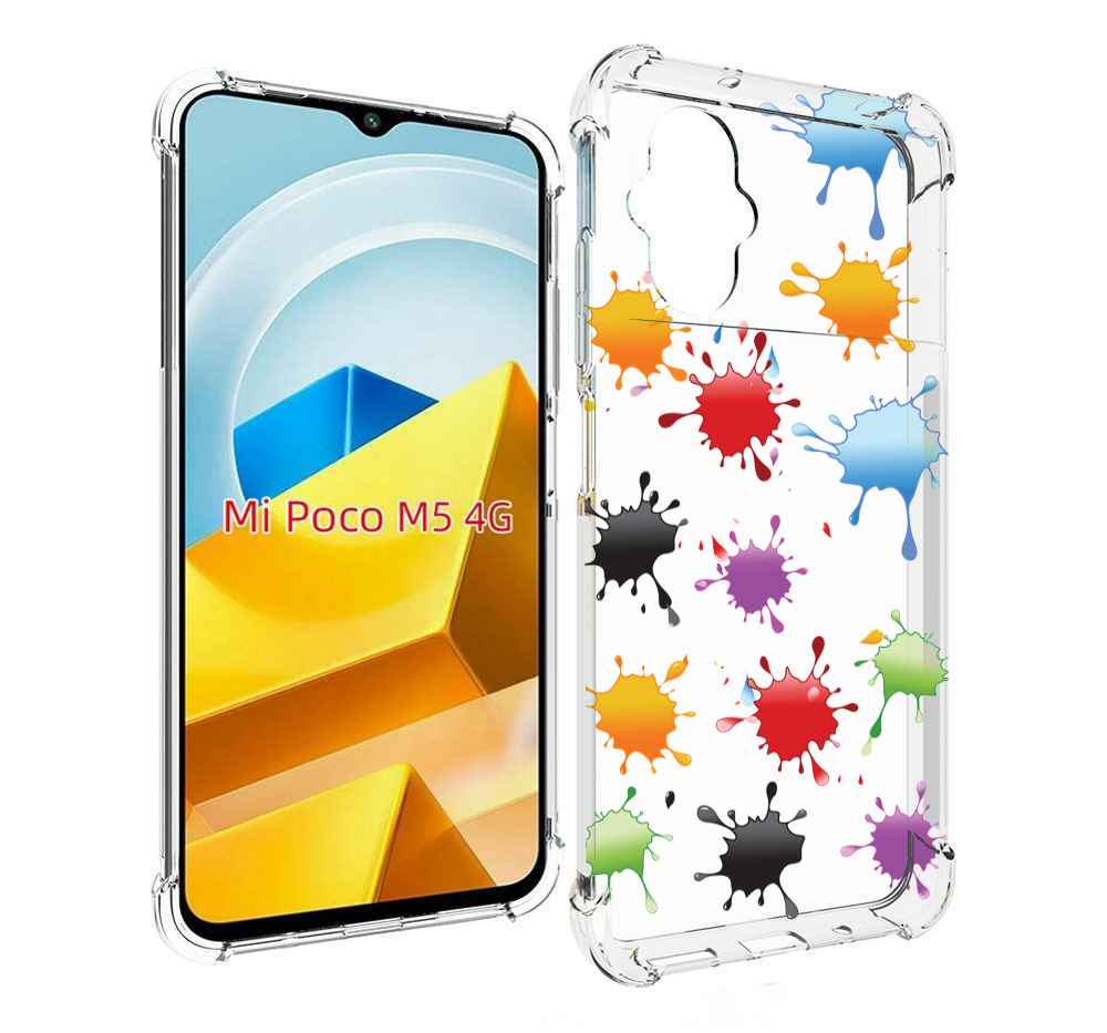 

Чехол MyPads Tocco для Xiaomi M5 кляксы, Прозрачный, Tocco
