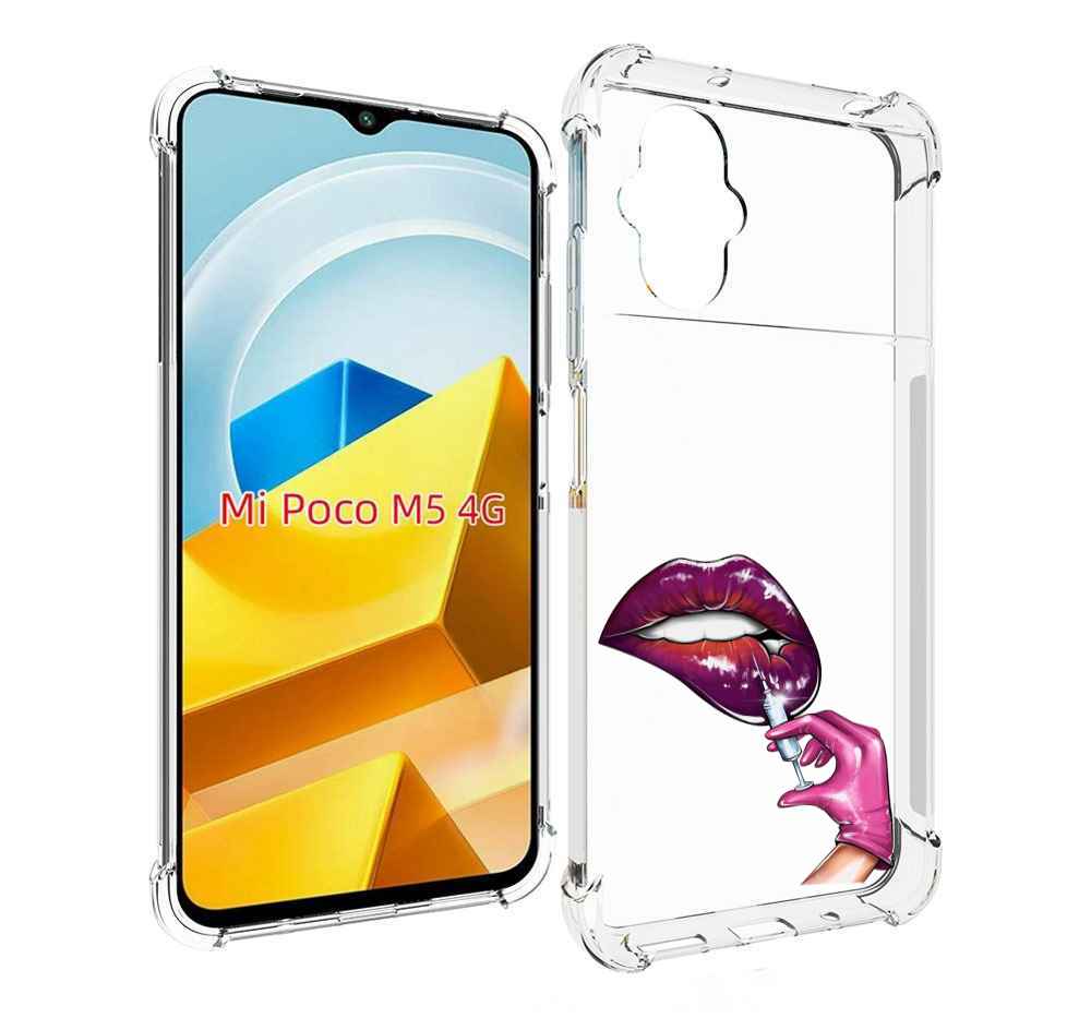 

Чехол MyPads Tocco для Xiaomi M5 качаем-губы, Прозрачный, Tocco