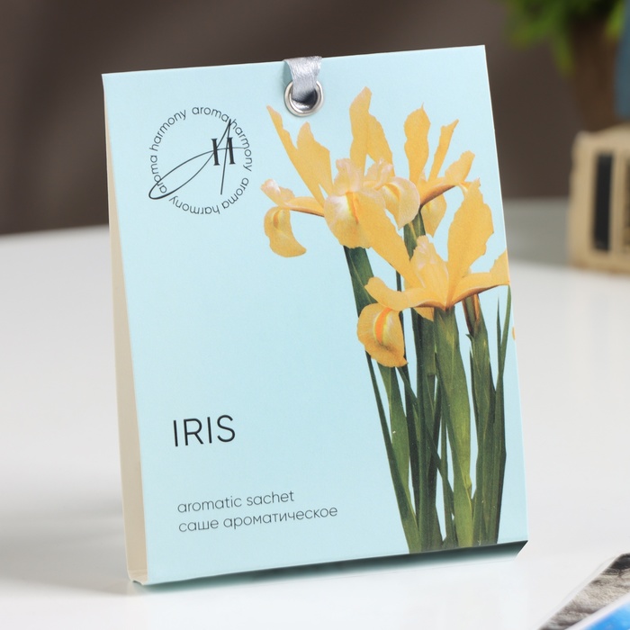

Саше ароматическое Aroma Spring Iris, 10365542 ирис, перец, гранат и амбра 10г