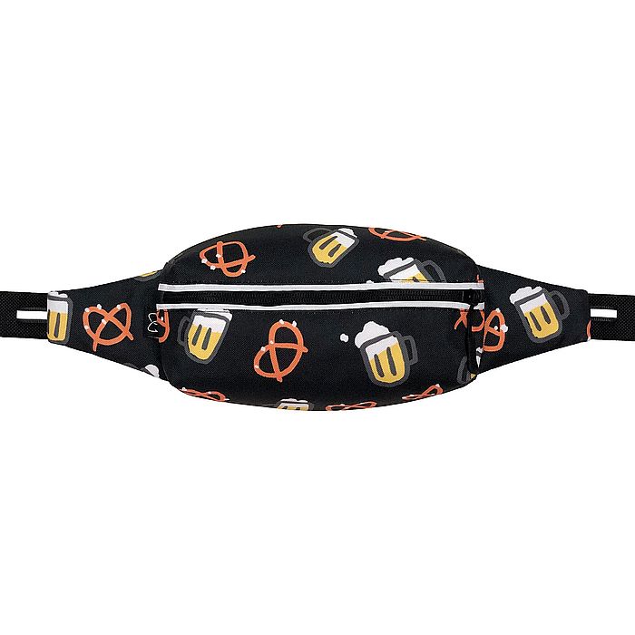 Сумка поясная ENKLEPP SR0001WB-795 Marathon Waist Bag черный, желтый