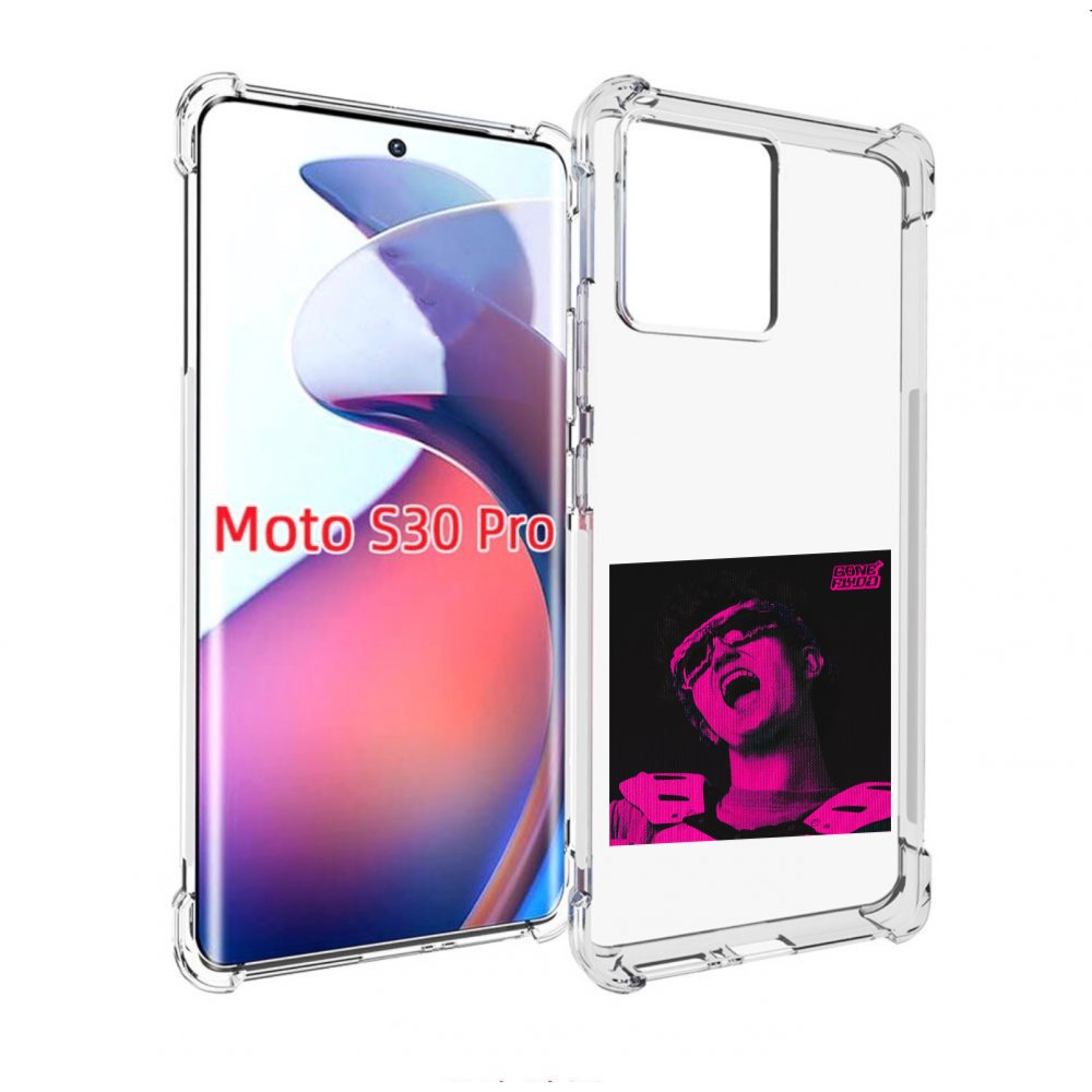 

Чехол MyPads Digital Fantazy GONE для Motorola Moto S30 Pro, Прозрачный, Tocco