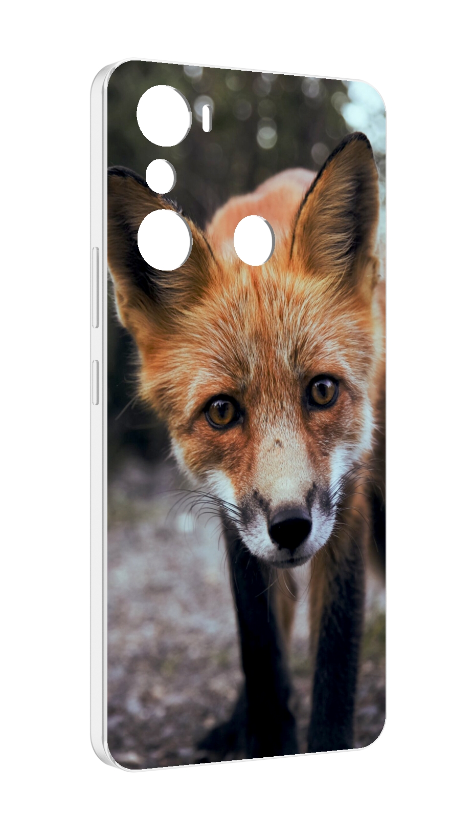

Чехол MyPads Лисица для Infinix Hot 20i, Прозрачный, Tocco