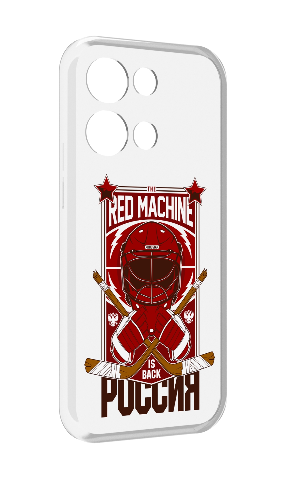 

Чехол MyPads хоккей россия для OPPO Reno8 Pro, Прозрачный, Tocco