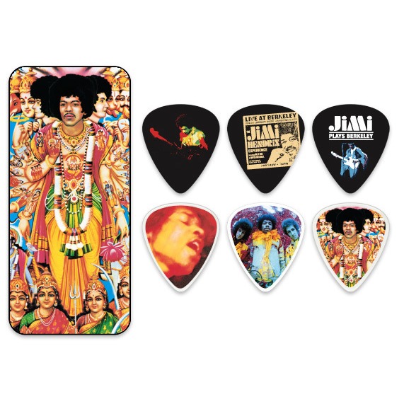 

Медиатор DUNLOP JН-PT02М Bold as Love Pick Tin, Разноцветный, JН-PT02М Bold as Love Pick Tin