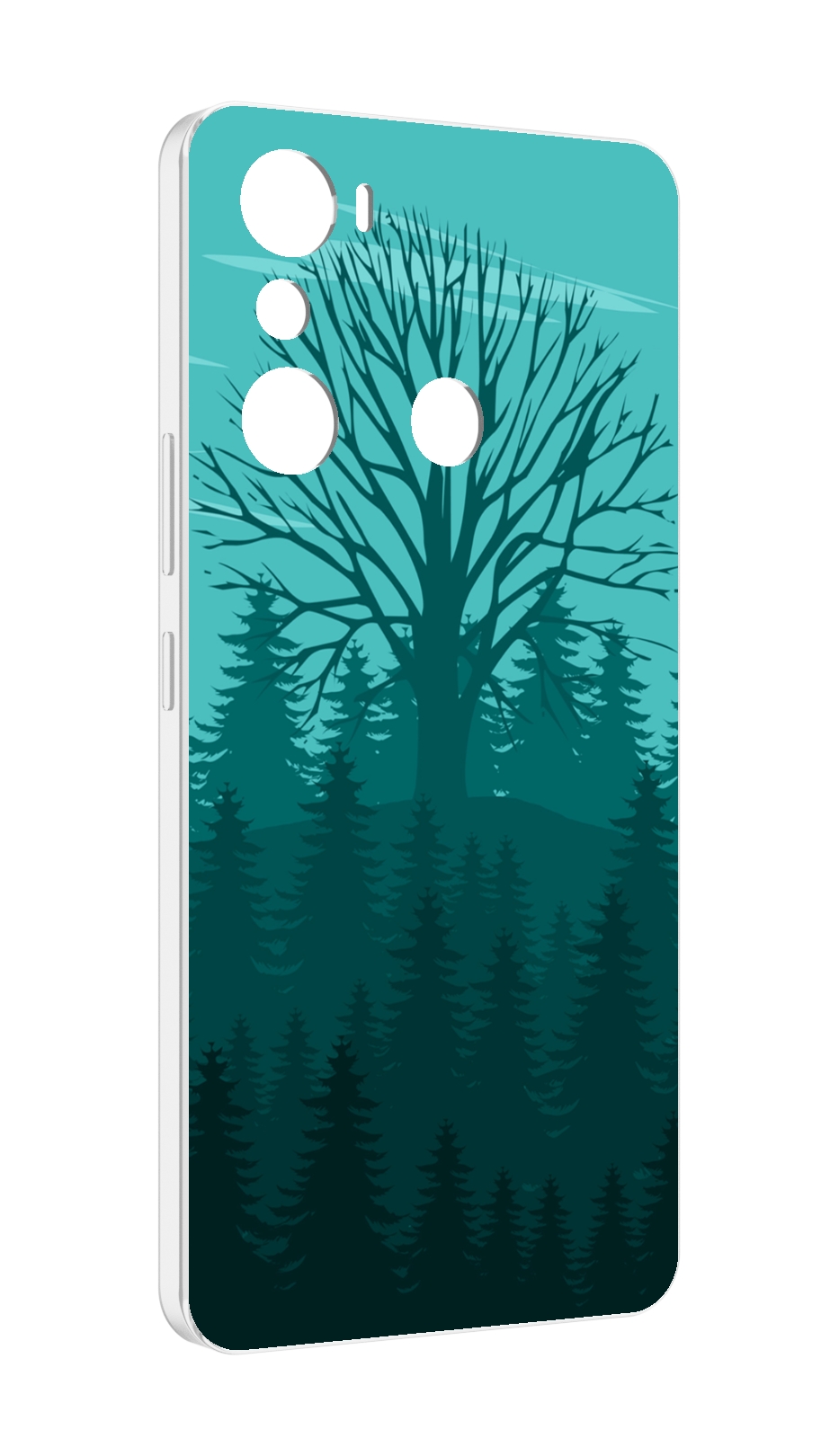 

Чехол MyPads Лес для Infinix Hot 20i, Прозрачный, Tocco