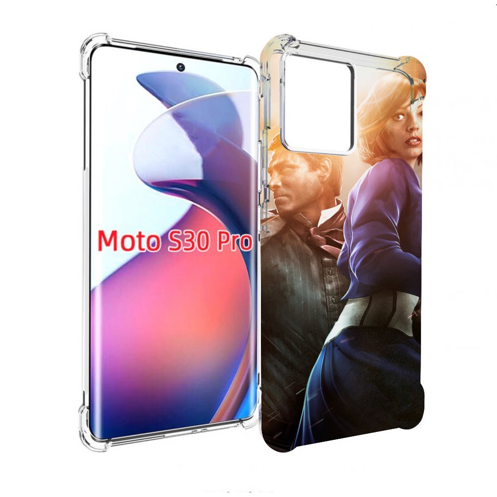 

Чехол MyPads Bioshock Infinite для Motorola Moto S30 Pro, Прозрачный, Tocco