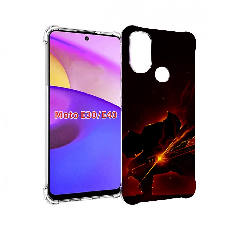 

Чехол бампер MyPads demon-slayer-зеницу для Motorola Moto E30., Прозрачный, Tocco