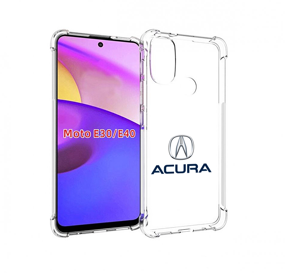 

Чехол бампер MyPads acura-акура-2 для Motorola Moto E30., Прозрачный, Tocco