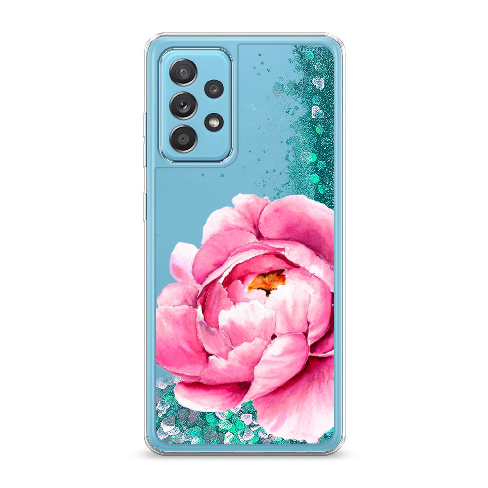 

Жидкий чехол с блестками "Прекрасный пион" на Samsung Galaxy A52, 2102495-1