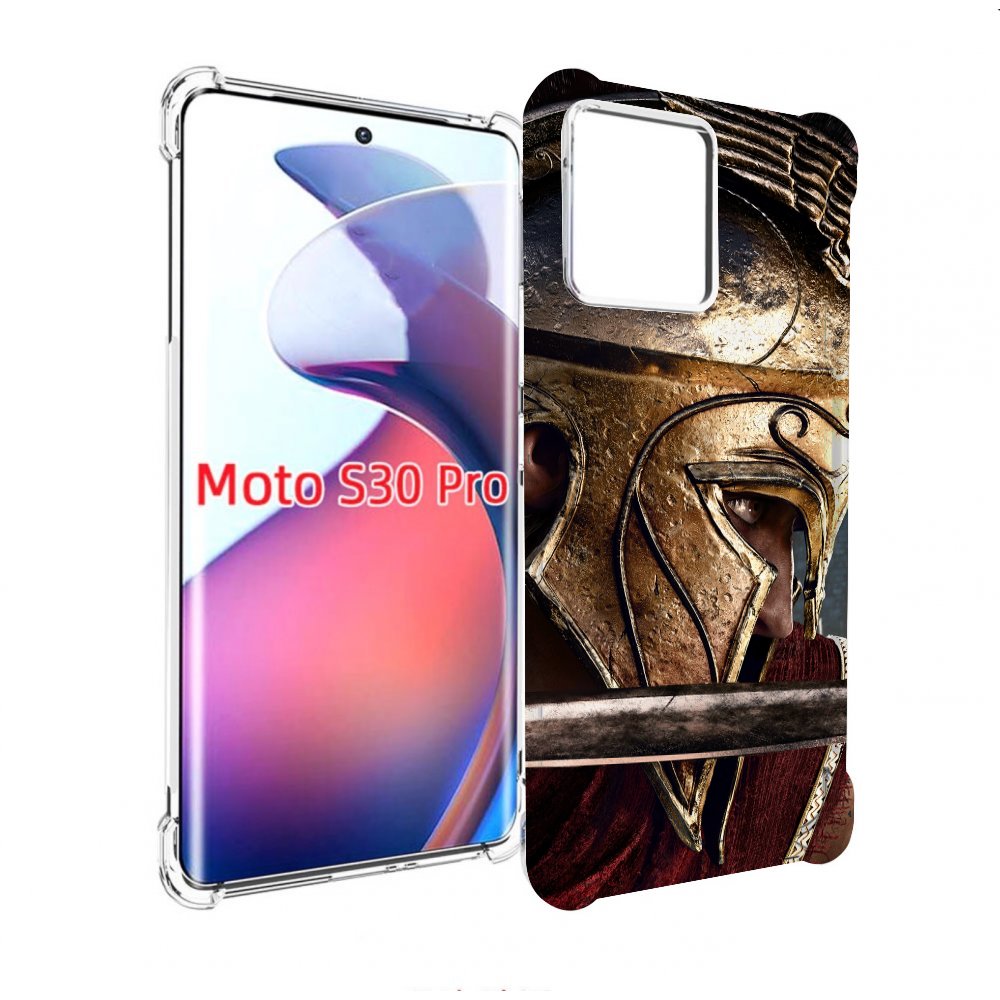 

Чехол MyPads Assassin's Creed Odyssey для Motorola Moto S30 Pro, Прозрачный, Tocco