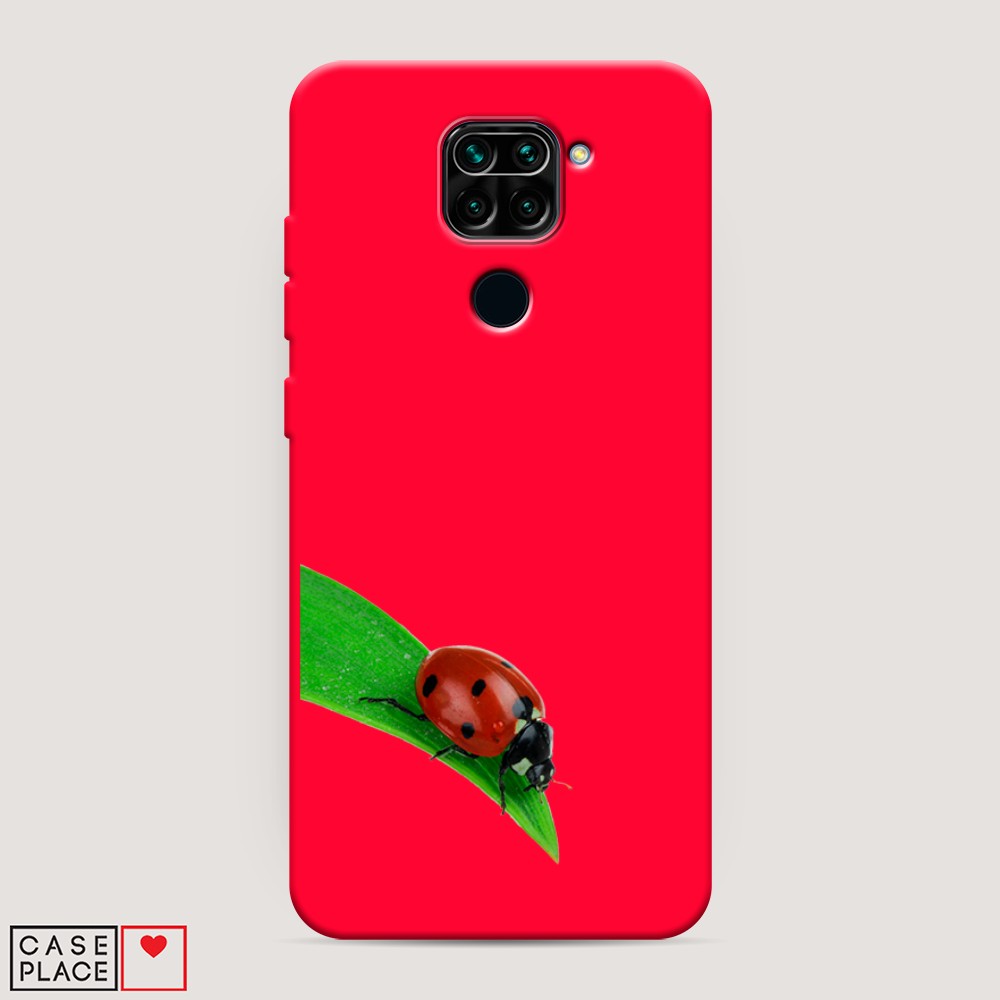 фото Матовый силиконовый чехол "на счастье" на xiaomi redmi note 9 awog