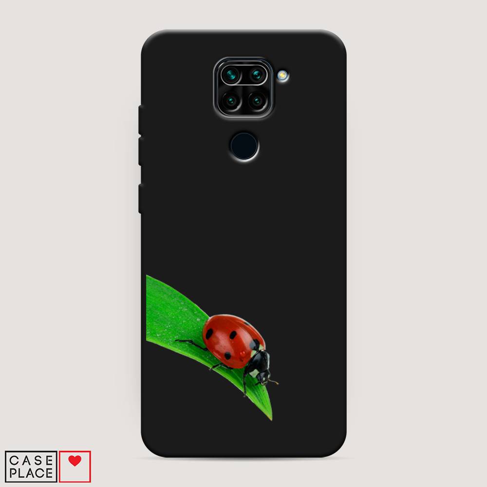 фото Матовый силиконовый чехол "на счастье" на xiaomi redmi note 9 awog