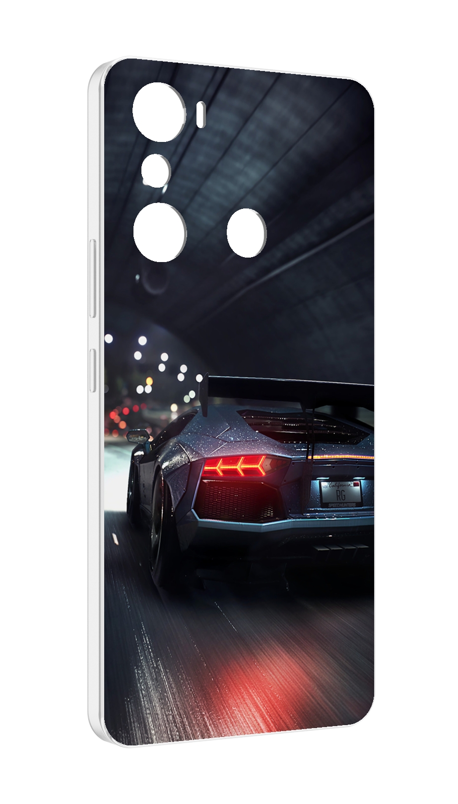 

Чехол MyPads Ламба мужской для Infinix Hot 20i, Прозрачный, Tocco