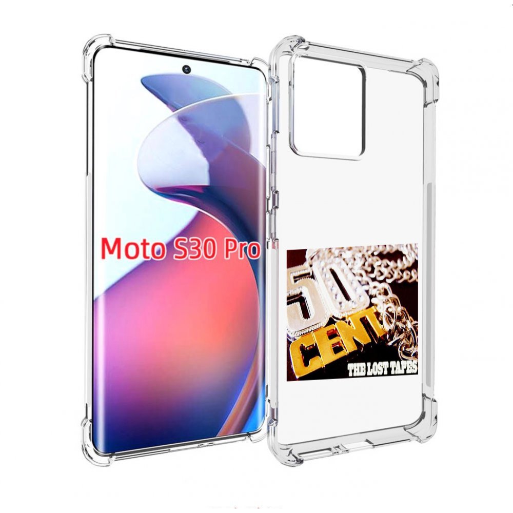 

Чехол MyPads 50 Cent - The Lost Tapes для Motorola Moto S30 Pro, Прозрачный, Tocco