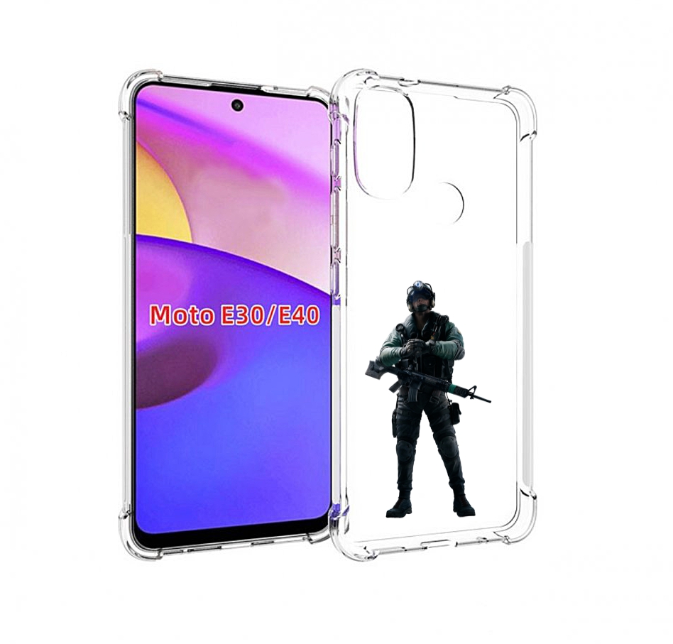

Чехол бампер MyPads Tom-Clancy's-Rainbow-Six-2 для Motorola Moto, Прозрачный, Tocco