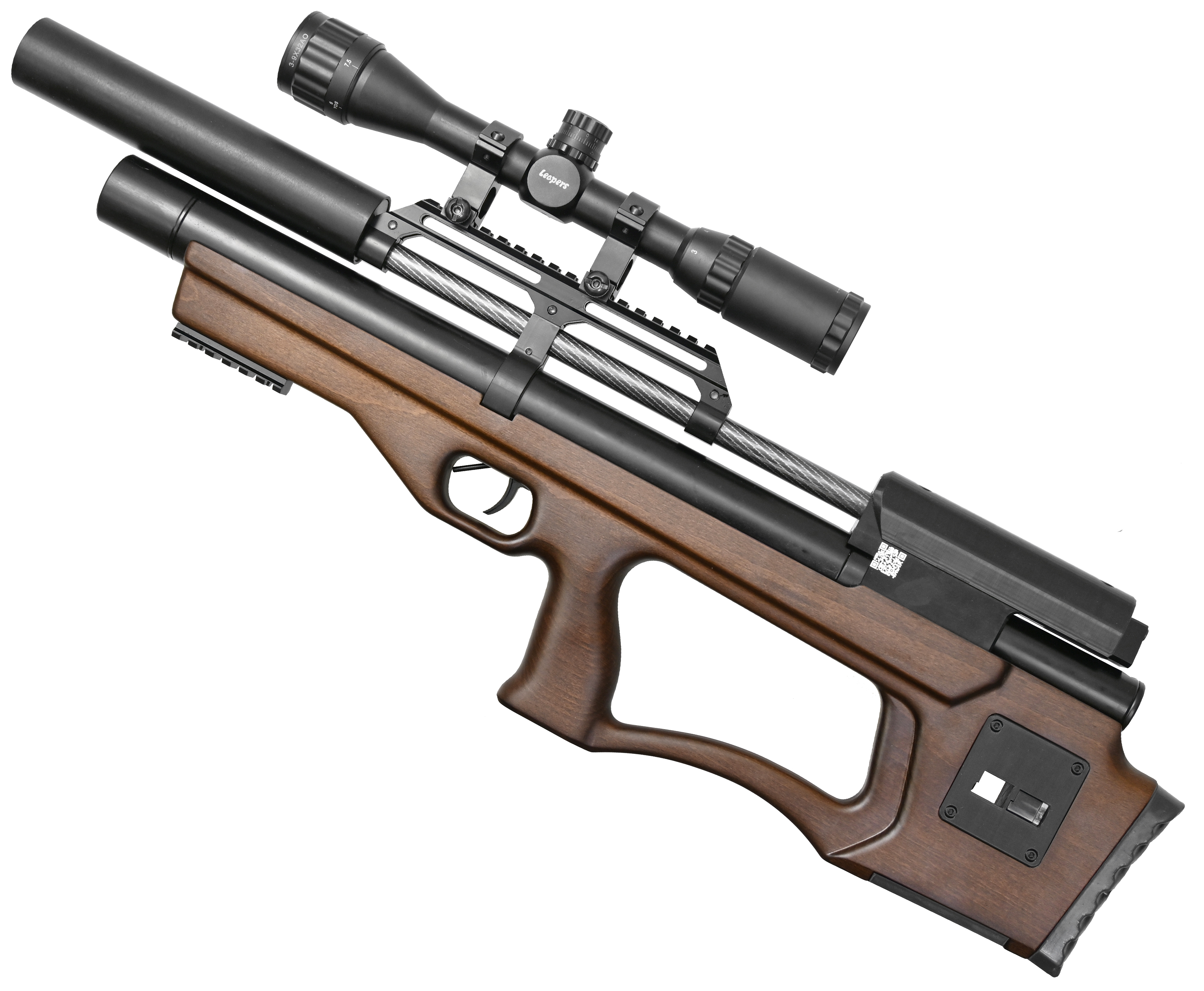 Пневматическая винтовка Krugergun Снайпер Буллпап 5.5 мм 420 мм, резервуар 430, редуктор