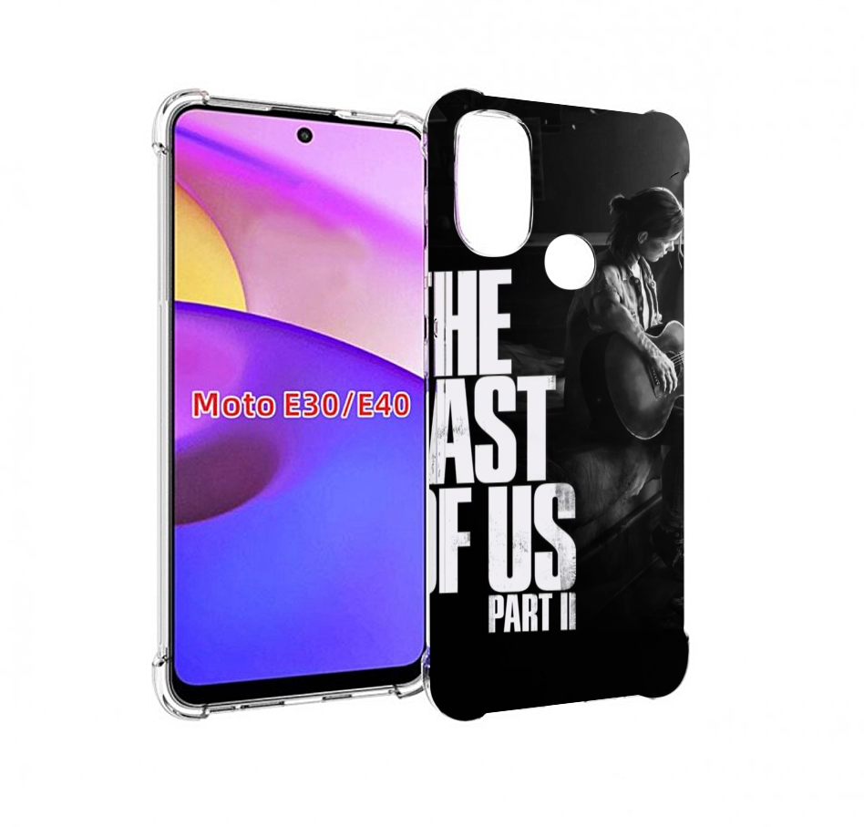 

Чехол Бампер Mypads The Last Of Us Part Ii Элли Для Motorola Mot, Прозрачный, Tocco