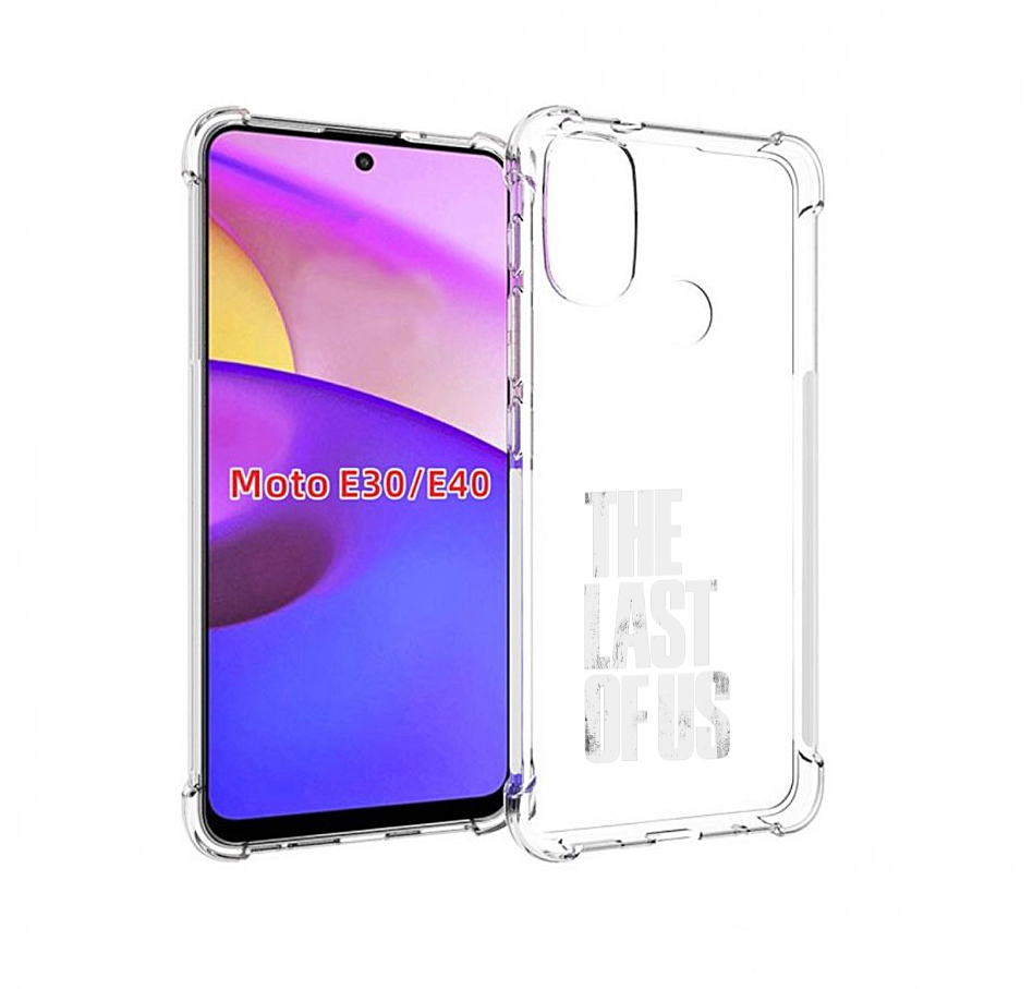 

Чехол Бампер Mypads The Last Of Us Для Motorola Moto E30., Прозрачный, Tocco