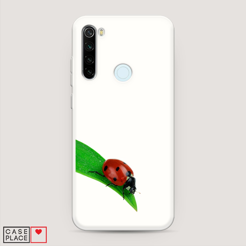 фото Матовый силиконовый чехол "на счастье" на xiaomi redmi note 8t awog