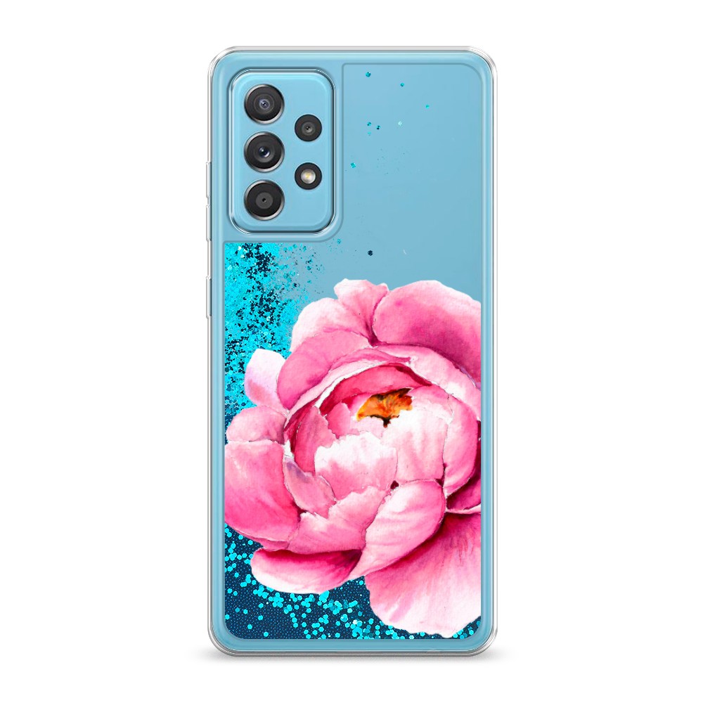 

Жидкий чехол с блестками "Прекрасный пион" на Samsung Galaxy A52, 2102493-1
