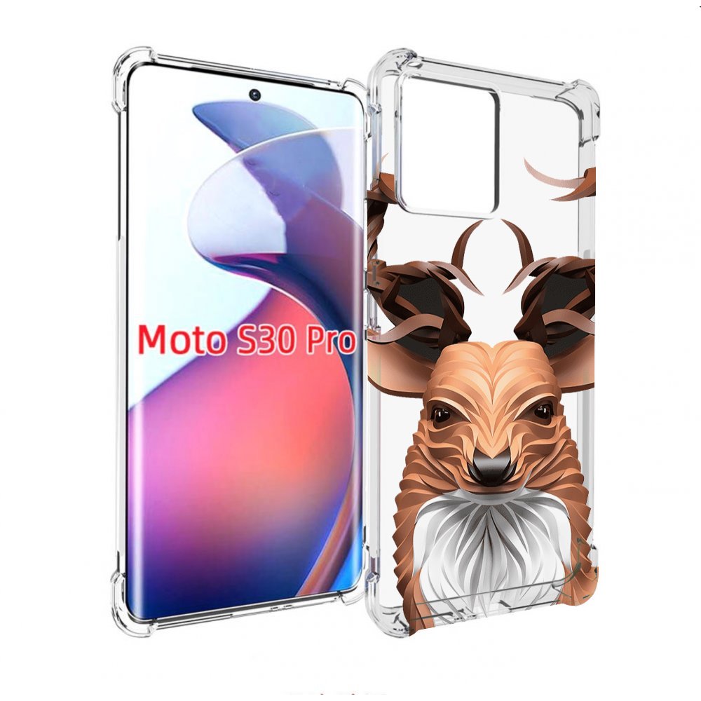 

Чехол MyPads 3D-олень для Motorola Moto S30 Pro, Прозрачный, Tocco