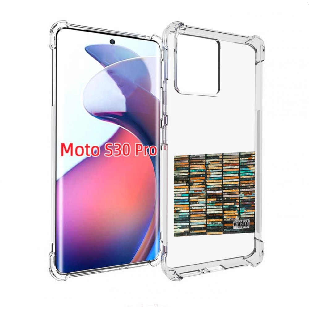 

Чехол MyPads 2004 Скриптонит для Motorola Moto S30 Pro, Прозрачный, Tocco