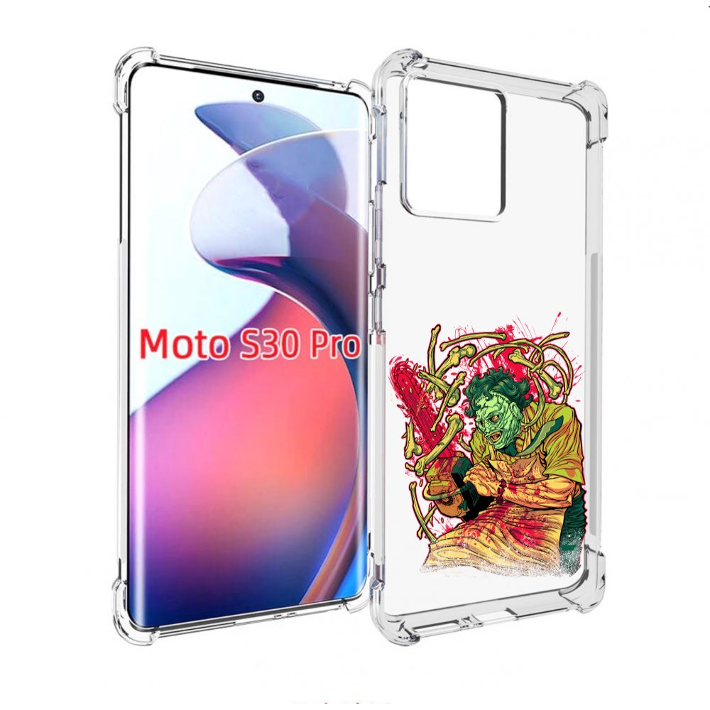 

Чехол MyPads яркий мясник для Motorola Moto S30 Pro, Прозрачный, Tocco