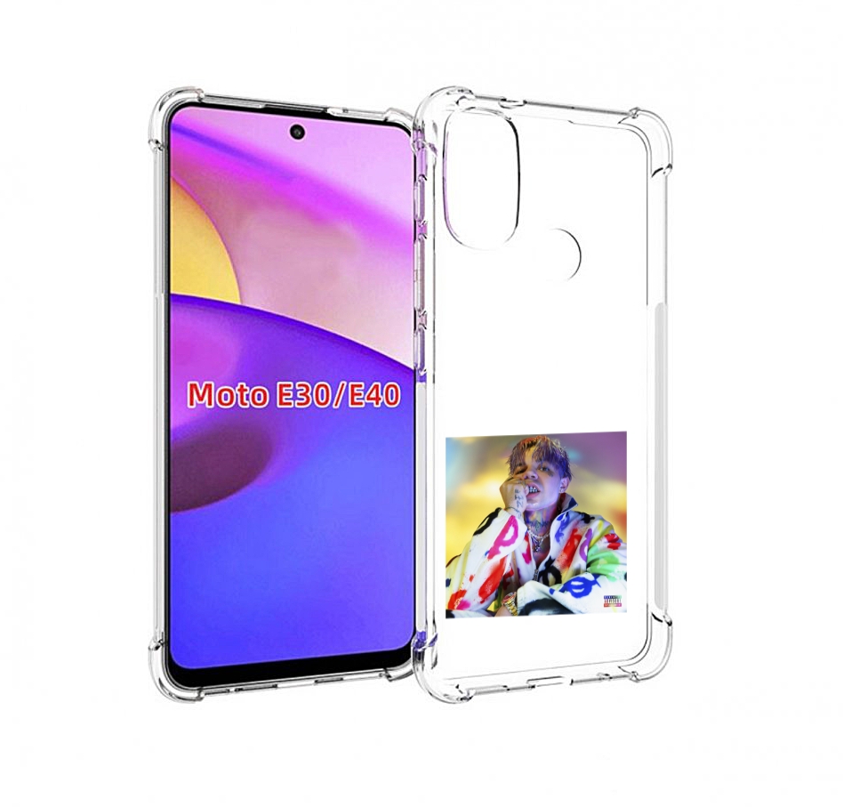 

Чехол бампер MyPads Sayonara Boy Oраl Элджей для Motorola Moto E, Прозрачный, Tocco
