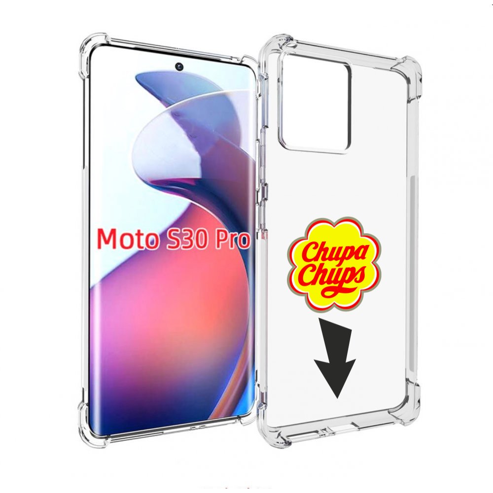 

Чехол MyPads чупа чупс для Motorola Moto S30 Pro, Прозрачный, Tocco