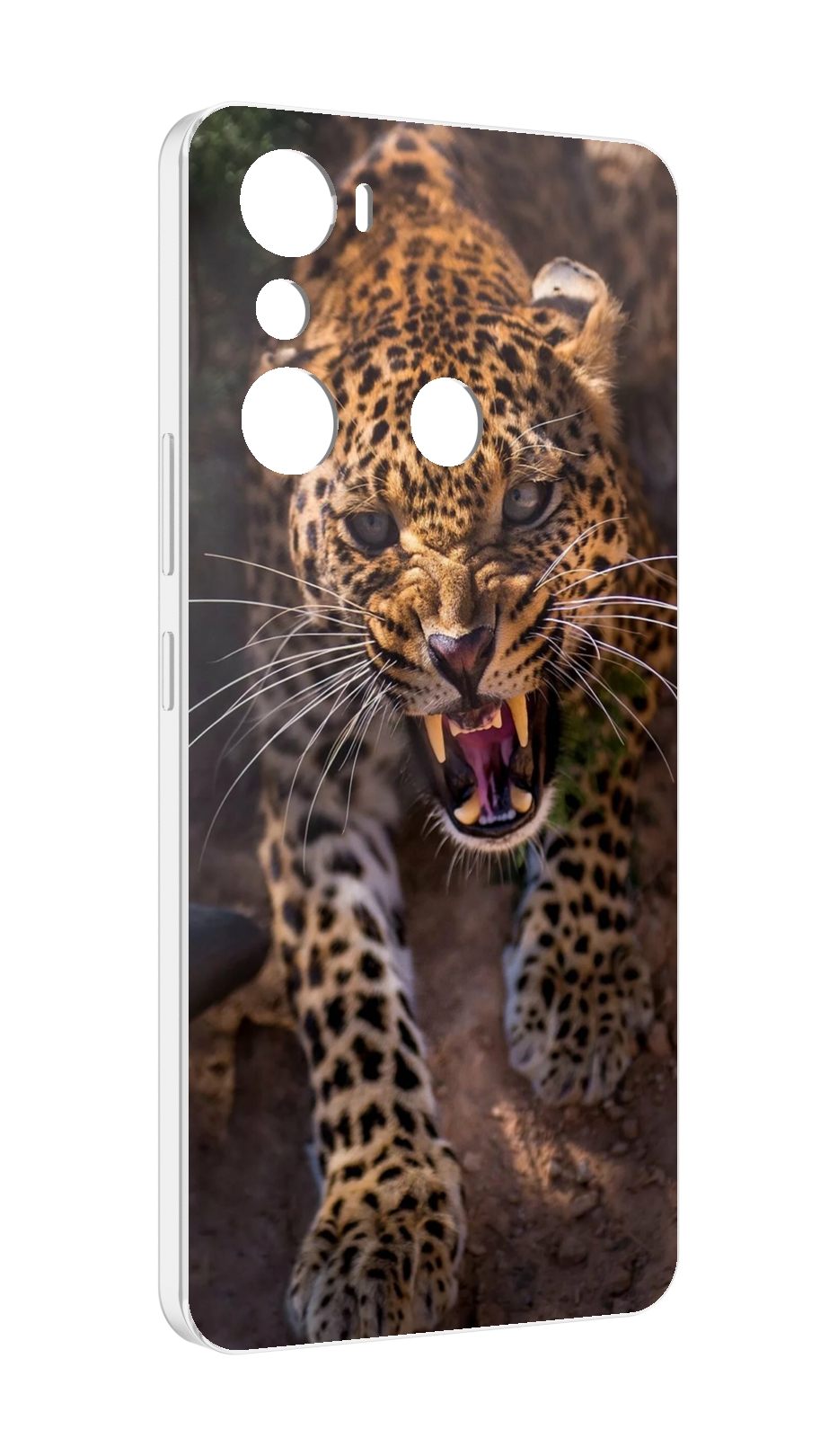 

Чехол MyPads Злой-гепард для Infinix Hot 20i, Прозрачный, Tocco