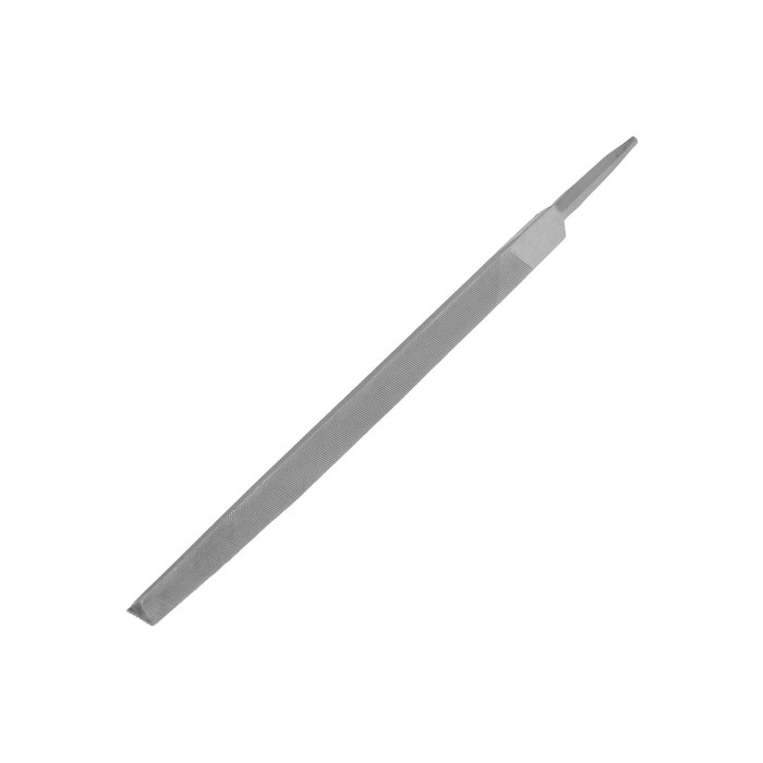 Напильник ТУНДРА, для заточки цепей пил, трехгранный, сталь У10, №3, 150 мм трехгранный напильник для заточки ножовок кобальт