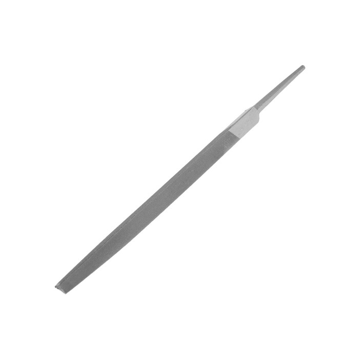 Напильник ТУНДРА, трехгранный, сталь У10, без рукоятки, №2, 150 мм трехгранный напильник для заточки ножовок кобальт